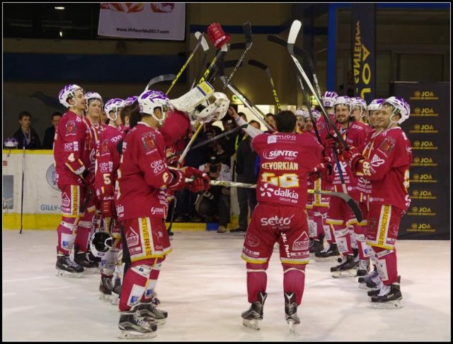 Photo hockey match Bordeaux - Chamonix  le 19/03/2016
