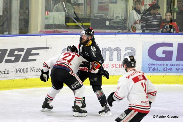 Photo hockey match Nice - Morzine-Avoriaz le 29/03/2016