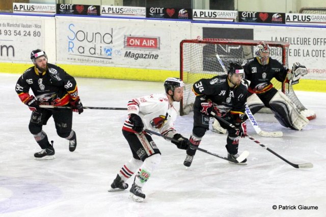 Photo hockey match Nice - Morzine-Avoriaz le 29/03/2016