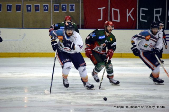 Photo hockey match Cergy-Pontoise - Clermont-Ferrand le 02/04/2016