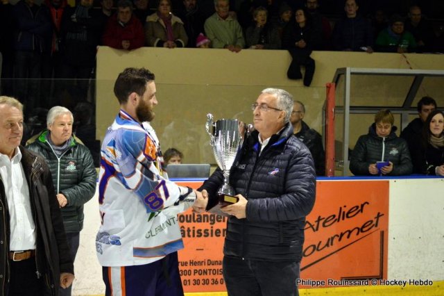 Photo hockey match Cergy-Pontoise - Clermont-Ferrand le 02/04/2016