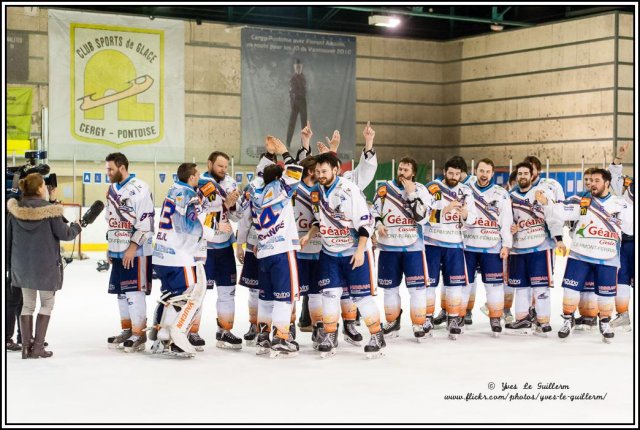 Photo hockey reportage D2 - Finale : Cergy VS Clermont par Yves Le Guillerm