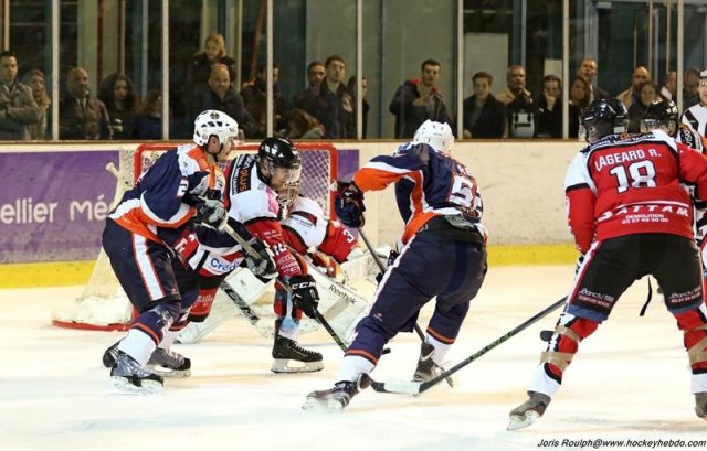 Photo hockey match Montpellier  - Valenciennes le 02/04/2016