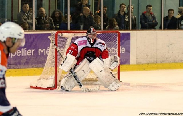 Photo hockey match Montpellier  - Valenciennes le 02/04/2016