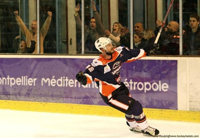 Photo hockey match Montpellier  - Valenciennes le 02/04/2016