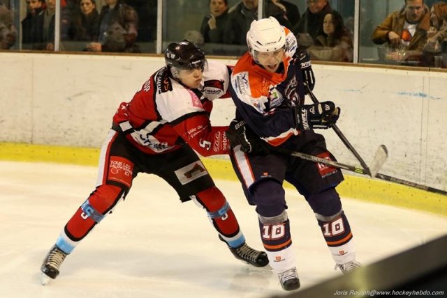 Photo hockey match Montpellier  - Valenciennes le 02/04/2016