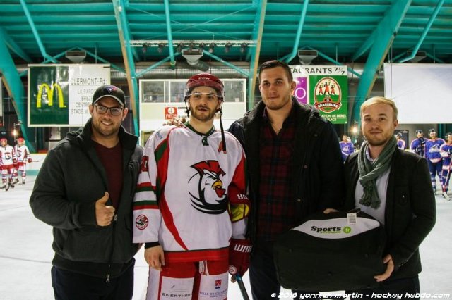 Photo hockey match Clermont-Ferrand - Courbevoie  le 09/04/2016