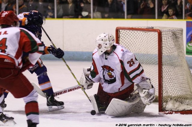 Photo hockey match Clermont-Ferrand - Courbevoie  le 09/04/2016