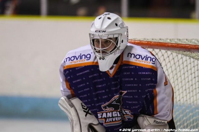 Photo hockey match Clermont-Ferrand - Courbevoie  le 09/04/2016