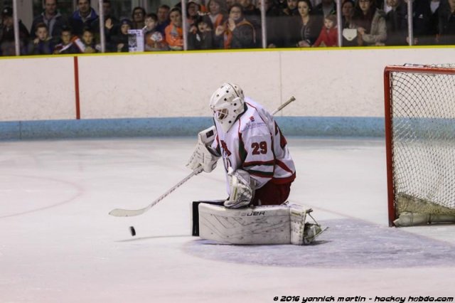 Photo hockey match Clermont-Ferrand - Courbevoie  le 09/04/2016