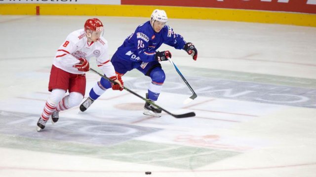 Photo hockey match France - Denmark le 15/04/2016