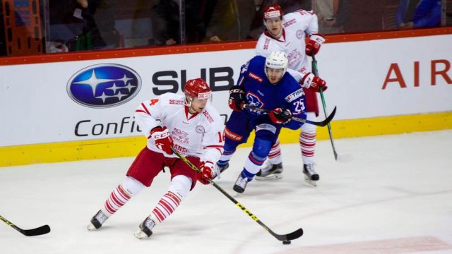 Photo hockey match France - Denmark le 15/04/2016