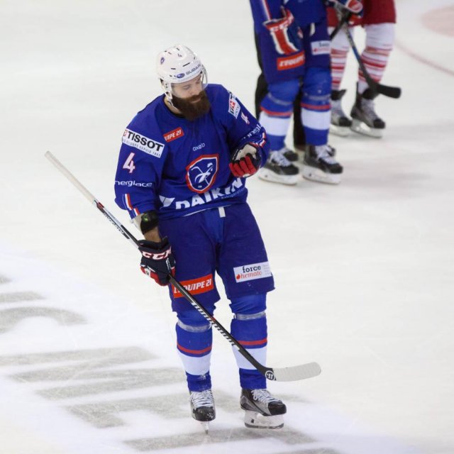 Photo hockey match France - Denmark le 15/04/2016