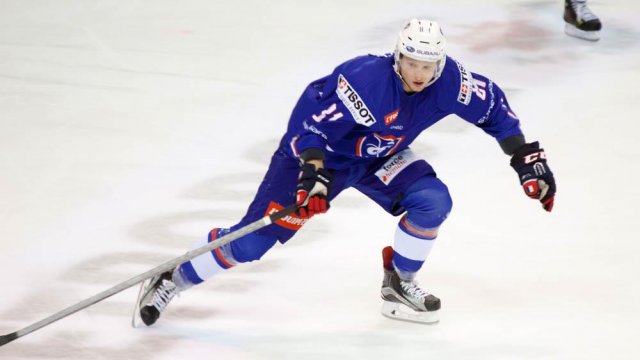 Photo hockey match France - Denmark le 15/04/2016