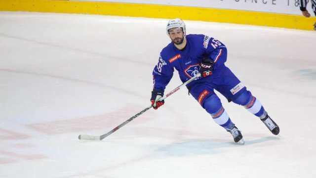 Photo hockey match France - Denmark le 15/04/2016