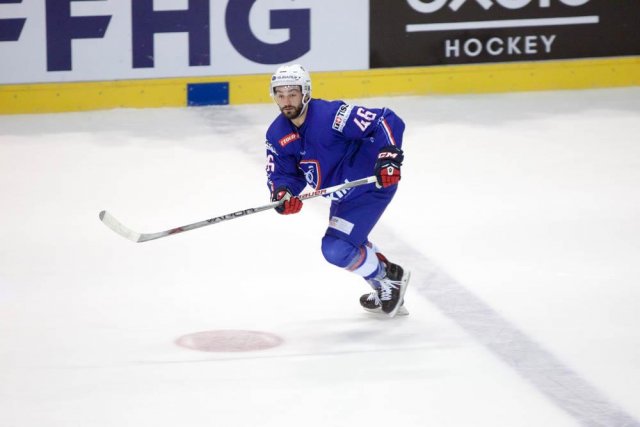 Photo hockey match France - Denmark le 15/04/2016