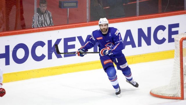 Photo hockey match France - Denmark le 15/04/2016