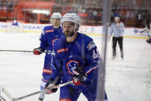 Photo hockey match France - Denmark le 15/04/2016