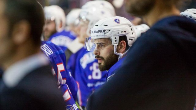 Photo hockey match France - Denmark le 15/04/2016