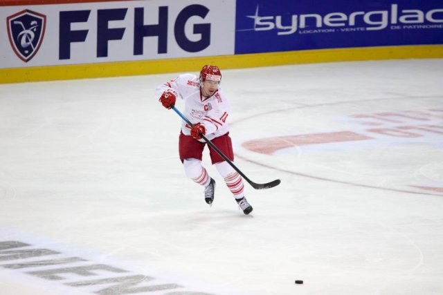 Photo hockey match France - Denmark le 15/04/2016