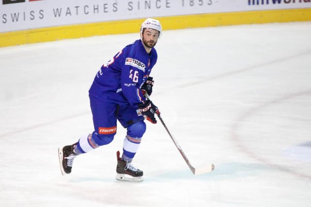 Photo hockey match France - Denmark le 15/04/2016