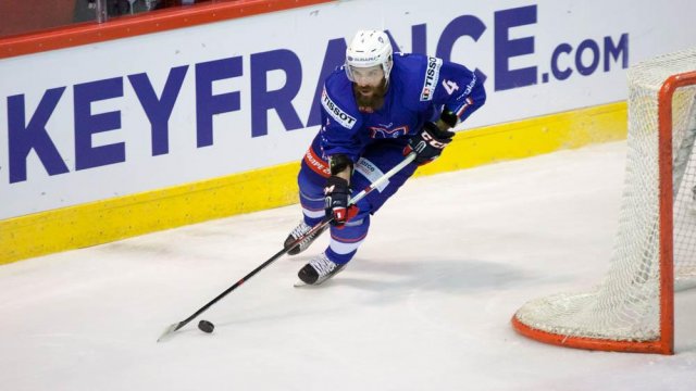 Photo hockey match France - Denmark le 15/04/2016