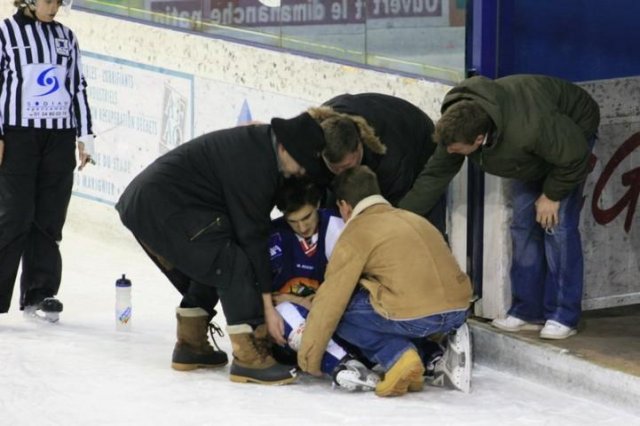 Photo hockey match Mont-Blanc - Neuilly/Marne le 27/01/2009