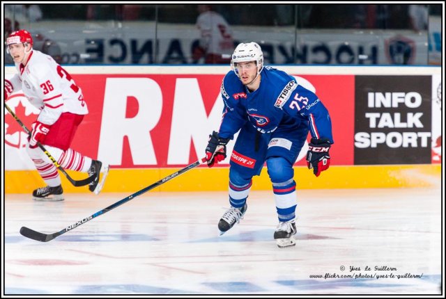 Photo hockey reportage Reportage photos : France VS Danemark vu par Yves Le Guillerm