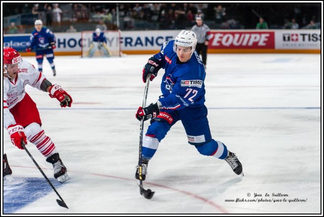 Photo hockey reportage Reportage photos : France VS Danemark vu par Yves Le Guillerm
