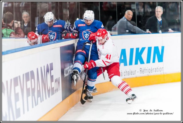 Photo hockey reportage Reportage photos : France VS Danemark vu par Yves Le Guillerm