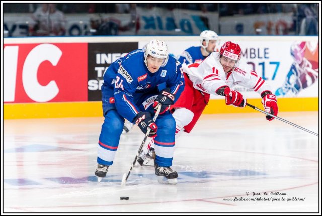 Photo hockey reportage Reportage photos : France VS Danemark vu par Yves Le Guillerm