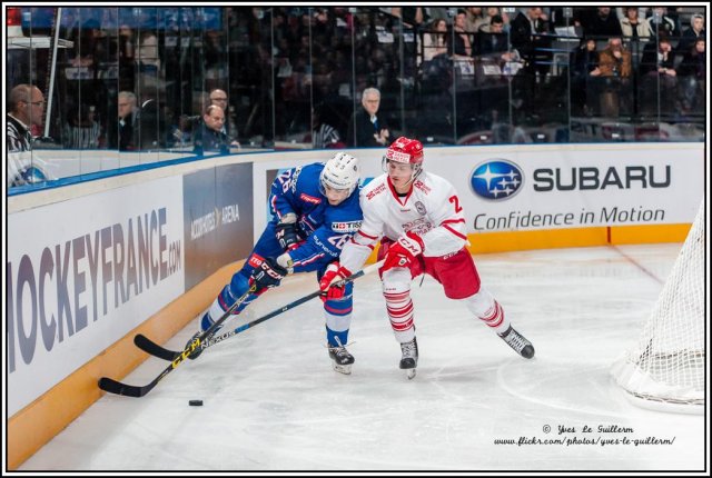 Photo hockey reportage Reportage photos : France VS Danemark vu par Yves Le Guillerm