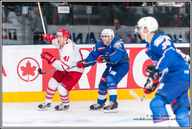 Photo hockey reportage Reportage photos : France VS Danemark vu par Yves Le Guillerm