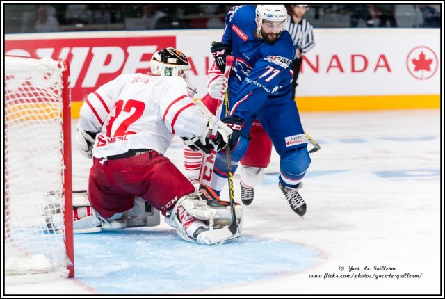 Photo hockey reportage Reportage photos : France VS Danemark vu par Yves Le Guillerm