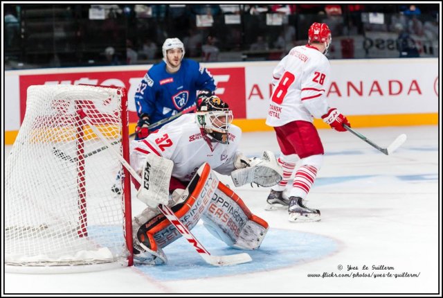 Photo hockey reportage Reportage photos : France VS Danemark vu par Yves Le Guillerm