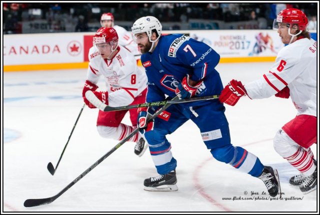 Photo hockey reportage Reportage photos : France VS Danemark vu par Yves Le Guillerm