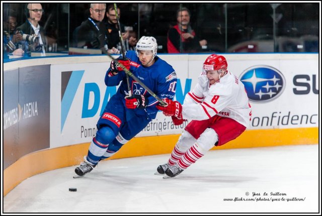 Photo hockey reportage Reportage photos : France VS Danemark vu par Yves Le Guillerm