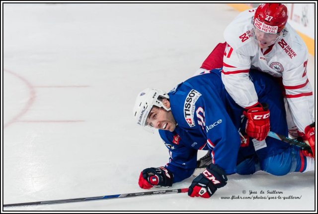 Photo hockey reportage Reportage photos : France VS Danemark vu par Yves Le Guillerm