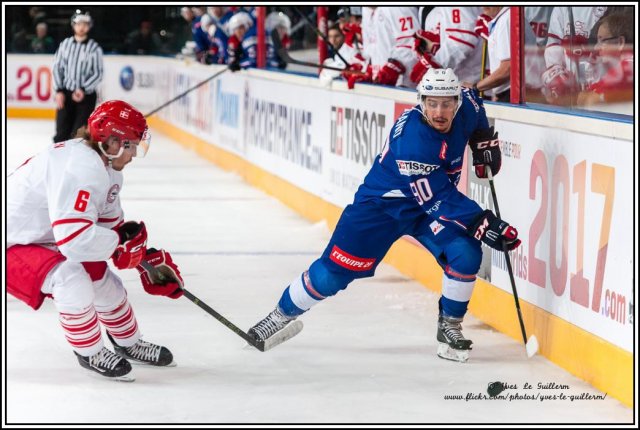 Photo hockey reportage Reportage photos : France VS Danemark vu par Yves Le Guillerm