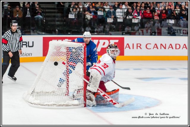 Photo hockey reportage Reportage photos : France VS Danemark vu par Yves Le Guillerm