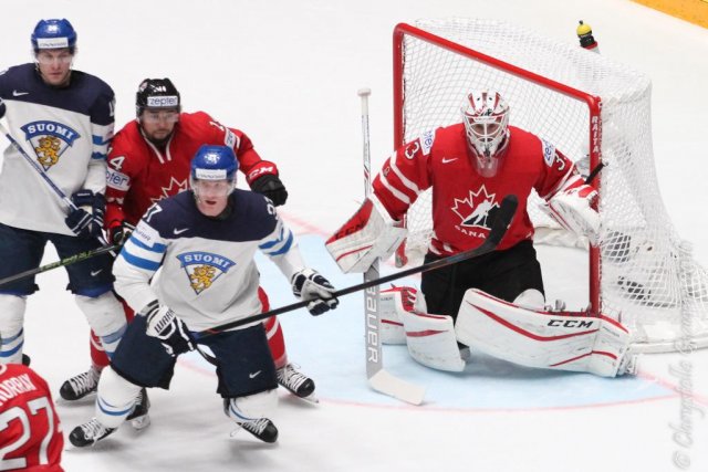 Photo hockey match Canada - Finland le 18/05/2016