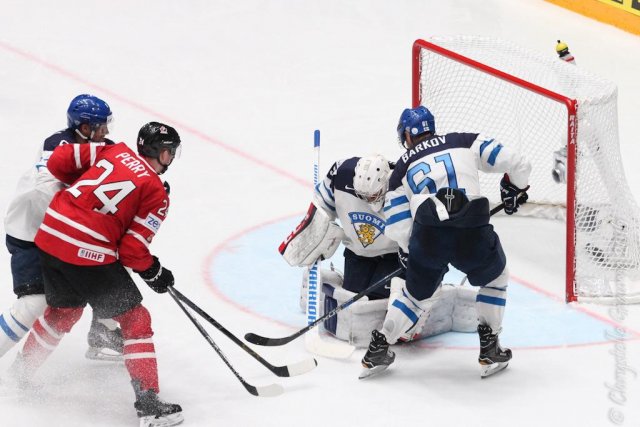 Photo hockey match Canada - Finland le 18/05/2016