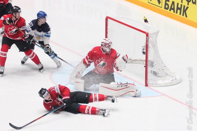 Photo hockey match Canada - Finland le 18/05/2016