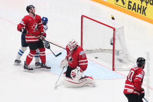Photo hockey match Canada - Finland le 18/05/2016