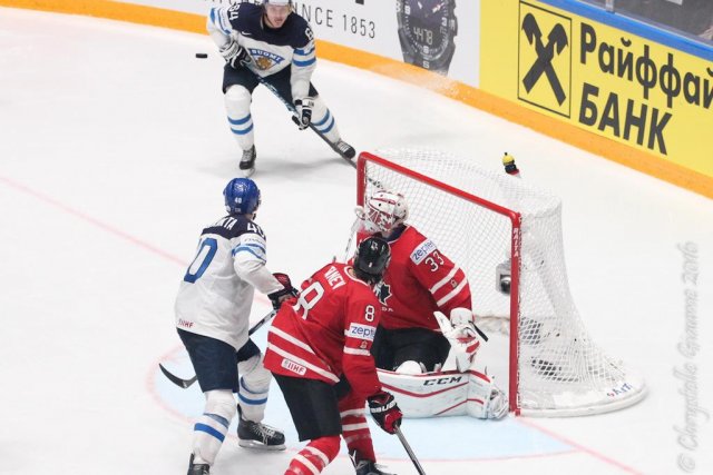 Photo hockey match Canada - Finland le 18/05/2016
