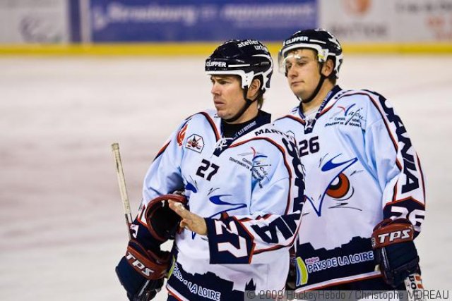 Photo hockey match Strasbourg  - Angers  le 27/01/2009