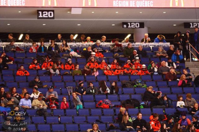 Photo hockey reportage Rencontre avec Patrick DOM - DG du Tournoi International Peewee de Québec