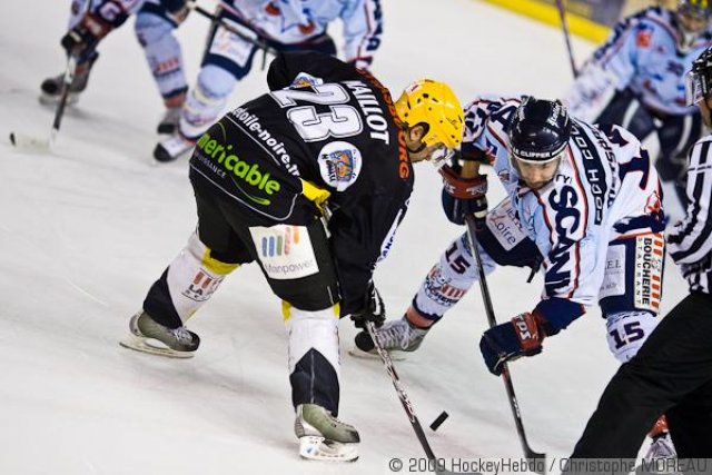 Photo hockey match Strasbourg  - Angers  le 27/01/2009