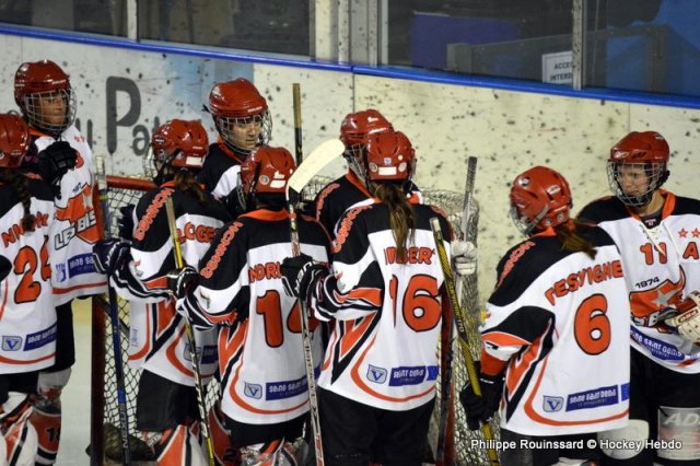 Photo hockey reportage Les Bisonnes remportent la Coupe de France