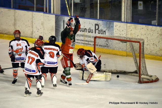 Photo hockey reportage Les Bisonnes remportent la Coupe de France